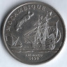 Монета 200 эскудо. 1998 год, Португалия. 500 лет открытия Мозамбика.
