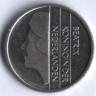 Монета 25 центов. 1993 год, Нидерланды.