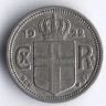 Монета 10 эйре. 1922 год, Исландия. HCN-GJ.