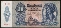 Бона 20 пенгё. 1941 год, Венгрия.