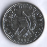 Монета 10 сентаво. 2008 год, Гватемала.