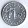 Монета 50 филлеров. 1987 год, Венгрия.