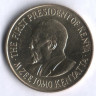 Монета 5 центов. 1978 год, Кения.
