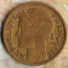 Монета 1 франк. 1934 год, Франция.
