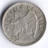 Монета 5 сентаво. 1901 год, Чили.