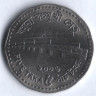 Монета 5 така. 2006 год, Бангладеш.