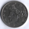Монета 50 сентаво. 1975 год, Бразилия.