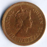 Монета 5 центов. 1968 год, Британский Гондурас.