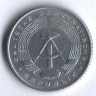 Монета 50 пфеннигов. 1958 год, ГДР.