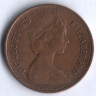 Монета 2 новых пенса. 1979 год, Великобритания.