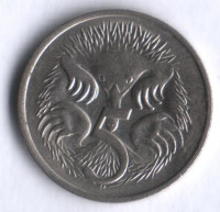 Монета 5 центов. 1983 год, Австралия.
