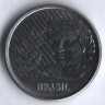 Монета 50 сентаво. 1995 год, Бразилия.