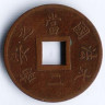 Монета 2 сапека. 1887(A) год, Французский Индокитай.