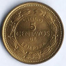 Монета 5 сентаво. 1999 год, Гондурас.