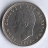 Монета 25 песет. 1975(79) год, Испания.