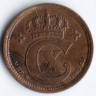 Монета 2 эре. 1915 год, Дания. VBP;GJ.