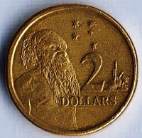 Монета 2 доллара. 2007 год, Австралия.