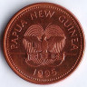 Монета 2 тойа. 1995 год, Папуа-Новая Гвинея.