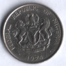 Монета 5 кобо. 1974 год, Нигерия.