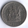 10 центов. 1974 год, ЮАР.