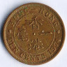 Монета 10 центов. 1974 год, Гонконг.