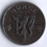 Монета 2 эре. 1945 год, Норвегия.