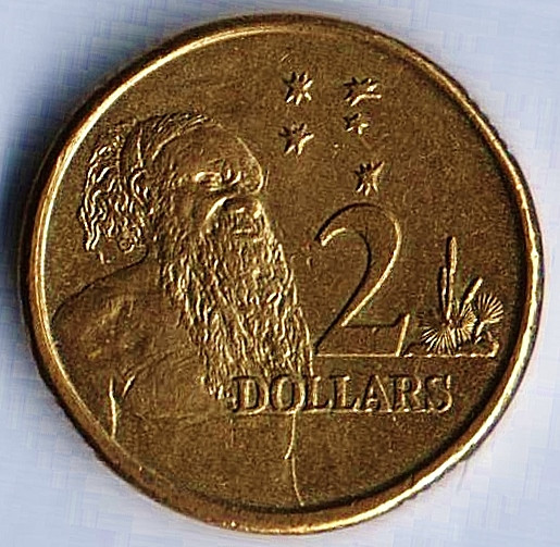 Монета 2 доллара. 2019 год, Австралия.