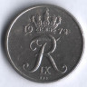 Монета 10 эре. 1972 год, Дания. S;S.