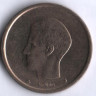 Монета 20 франков. 1982 год, Бельгия (Belgique).