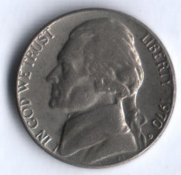 5 центов. 1970(D) год, США.