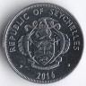 Монета 25 центов. 2016 год, Сейшельские острова.