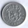 Монета 25 сантимов. 1963 год, Люксембург.