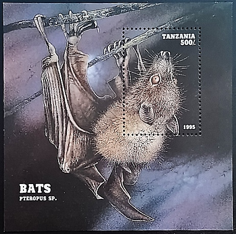 Мини-блок. "Летучие мыши". 1995 год, Танзания.