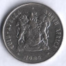 20 центов. 1985 год, ЮАР.