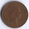 Монета 2 пенса. 1986 год, Великобритания.