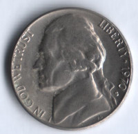 5 центов. 1970(S) год, США.