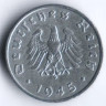 1 рейхспфенниг. 1945 год (F), Третий Рейх (Союзническая оккупационная администрация).