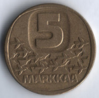5 марок. 1983(K) год, Финляндия.