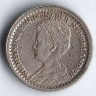 Монета 10 центов. 1914 год, Нидерланды.