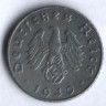 Монета 5 рейхспфеннигов. 1940 год (J), Третий Рейх.