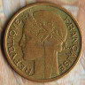 Монета 1 франк. 1940 год, Франция.