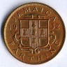 Монета 1 фартинг. 1952 год, Ямайка.