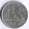 5 крон. 1928 год, Чехословакия.