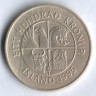 Монета 100 крон. 1995 год, Исландия.