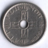 Монета 50 эре. 1946 год, Норвегия.
