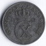 Монета 2 эре. 1943 год, Дания. N;S.