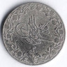 Монета 5/10 кирша. 1911(١٣۲٧/٣) год, Египет.