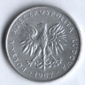 Монета 50 грошей. 1987 год, Польша.