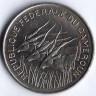 Монета 100 франков. 1971 год, Камерун.
