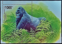 Мини-блок. "Гориллы". 2002 год, Конго, ДР (Киншаса).